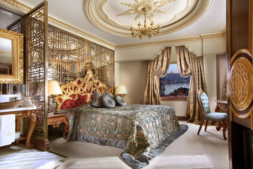 โรงแรมดารู สุลต่าน กาลาตา อิสตันบูล ภายนอก รูปภาพ A suite at the Four Seasons Hotel, Istanbul
