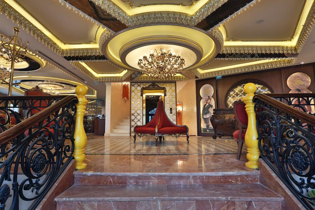 โรงแรมดารู สุลต่าน กาลาตา อิสตันบูล ภายนอก รูปภาพ The lobby of the hotel