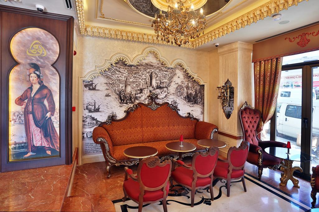 โรงแรมดารู สุลต่าน กาลาตา อิสตันบูล ภายนอก รูปภาพ Interior of the restaurant